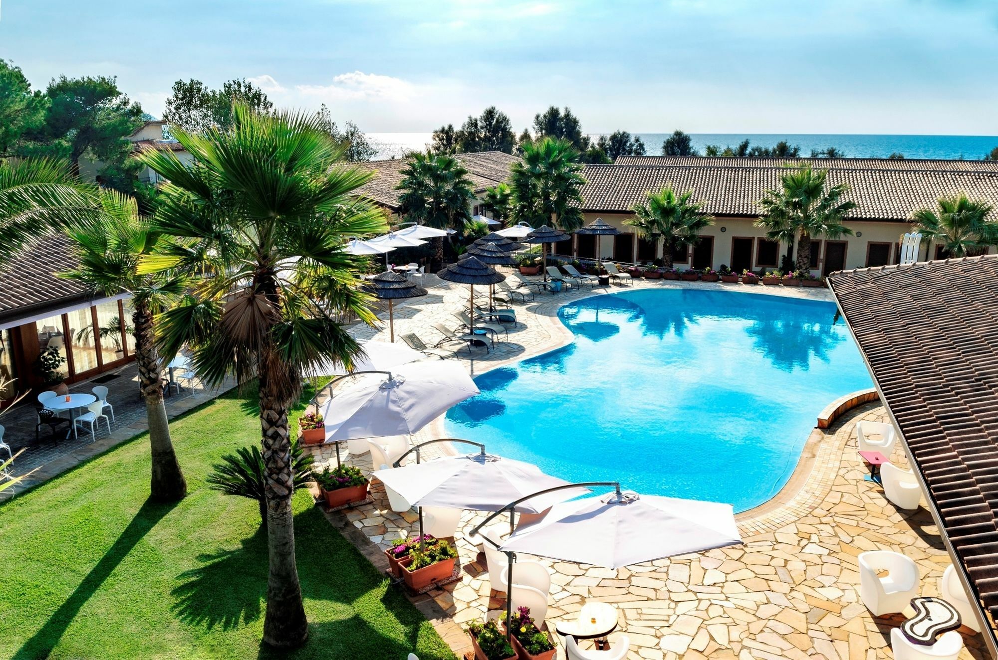 Paestum Inn Beach Resort Exteriör bild